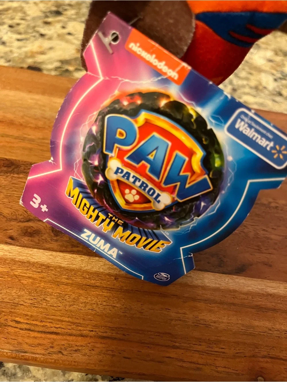 Nickelodeon PAW Patrol Chase Plush Keychain - Brown, Blue & Orange